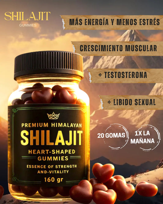 🏋️♂️ ¡Despierta tu Potencial Natural con Shilajit Gummies!