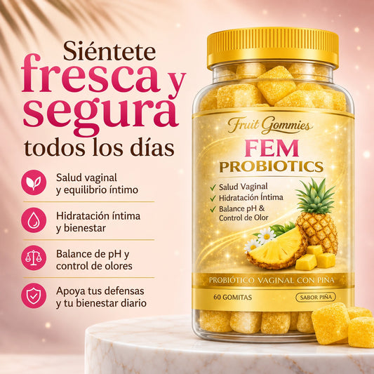 FEM PROBIOTICS Gummies  🍍